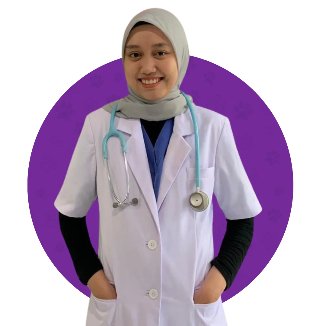 Foto Drh. Siti Nur’aini, dokter hewan Booboo Pet Care